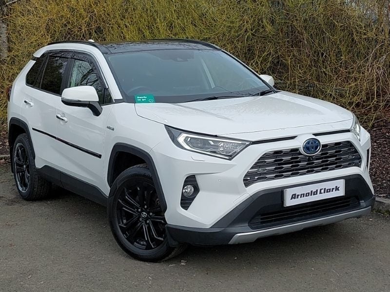White Used 2019 Toyota RAV4 Hybrid SUV | £21,998 (Fair price) - Image 1/4