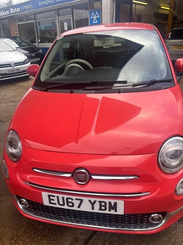 Used Fiat 500 Pop Star 69 HP (50 kW) 2017 Pink Hatchback