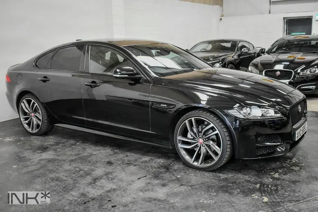Used Jaguar XF R-Sport 2018 Black Sedan