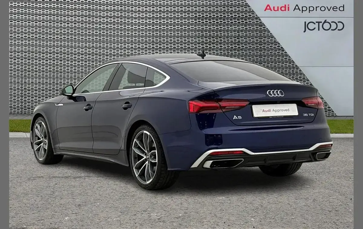 Used Audi A5 S-Line 161 HP (118 kW) 2023 Blue Coupe