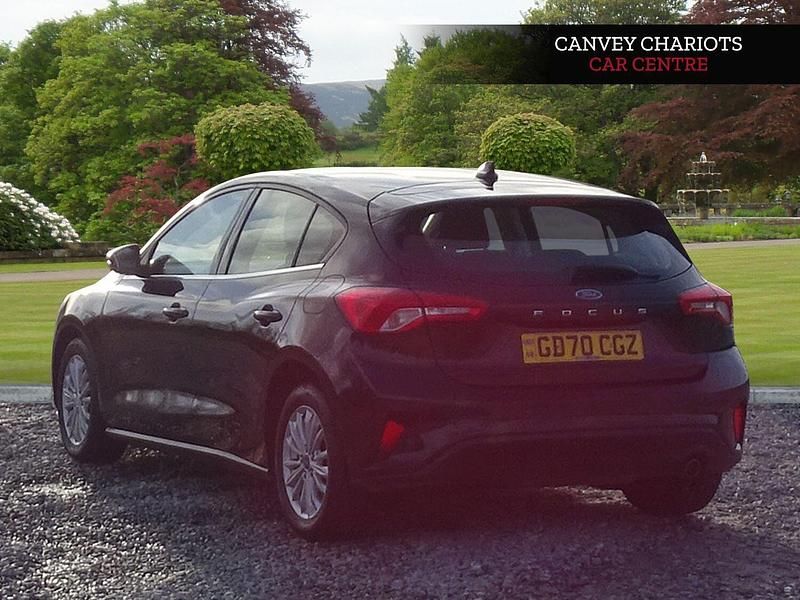 Used Ford Focus Titanium 120 HP (88 kW) 2021 Black Hatchback