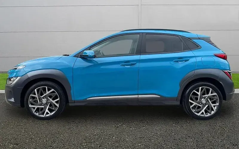 Begagnad Hyundai Kona Ultimate 141 HK (103 kW) 2022 Blå SUV