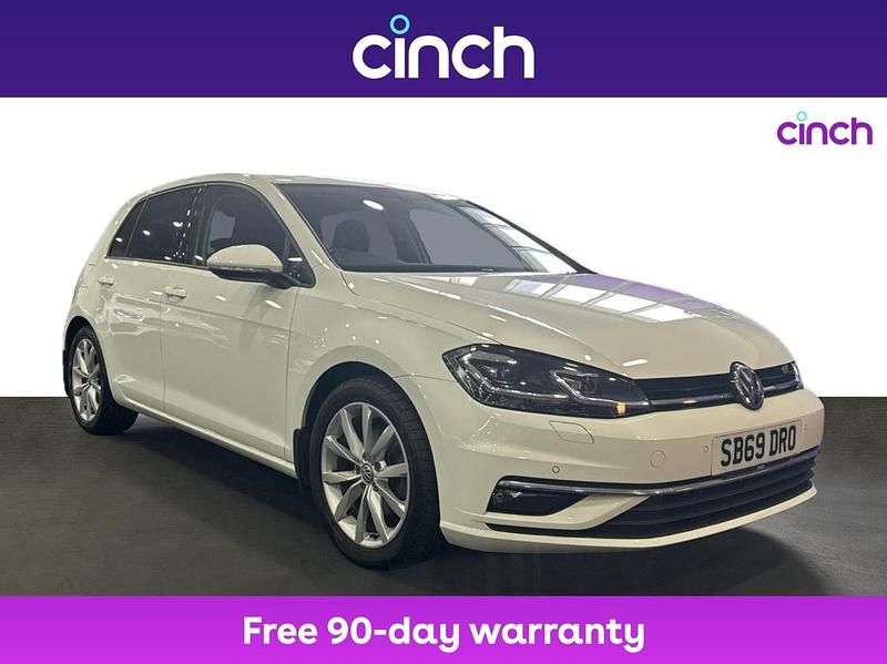 White Used 2020 VW Golf VII GT Hatchback | £15,979 (Fair price) - Image 1/3