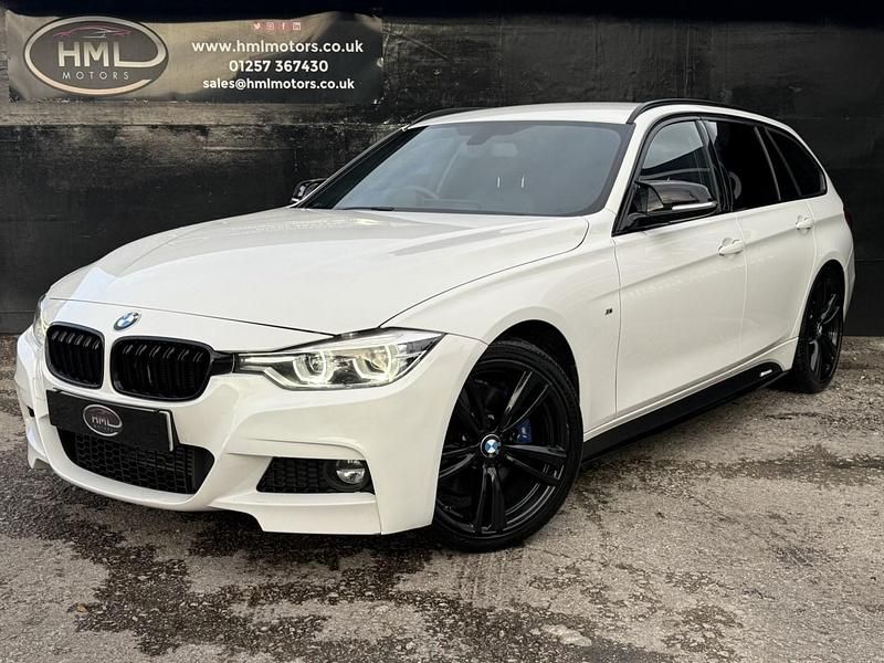 White Used 2015 BMW 320 M Sport Estate | £10,495 (Expensive) - Image 1/4