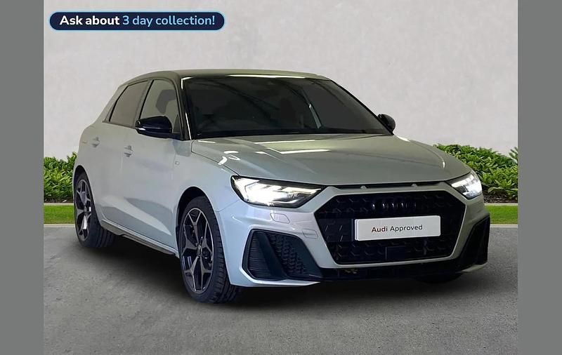Silver Used 2025 Audi A1 Black Edition Hatchback | £27,893 (Expensive) - Image 1/4