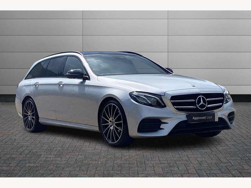 Silver Used 2019 Mercedes E220 AMG line Estate | £21,495 (Fair price) - Image 1/4