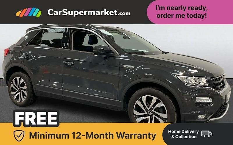 Used VW T-Roc Active 150 HP (110 kW) 2021 Grey SUV