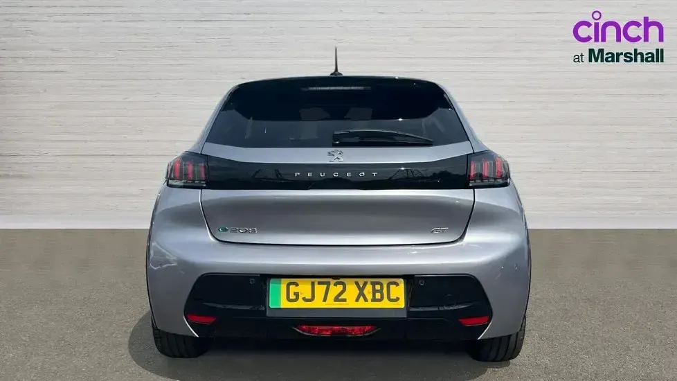 Used Peugeot e-208 Premium 100 kW (136 HP) 2022 Grey Hatchback