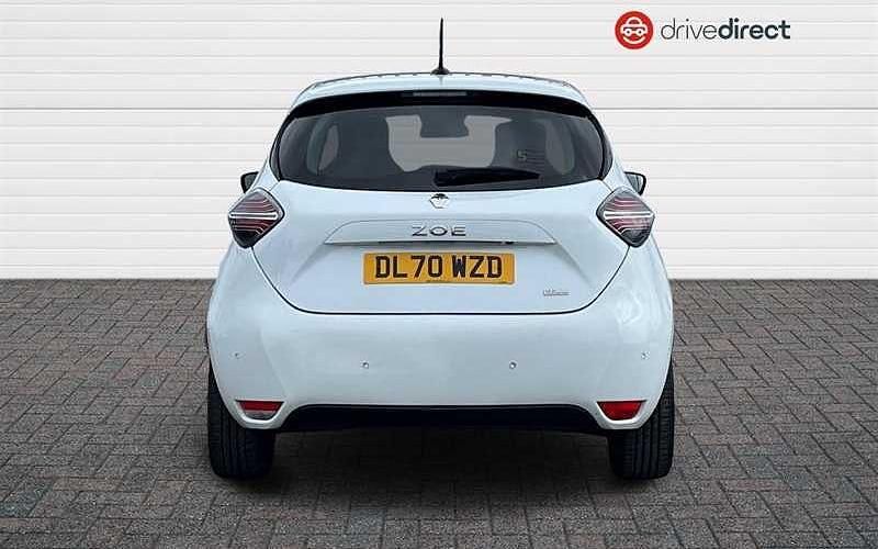 Used Renault Zoe GT-Line 100 kW (136 HP) 2020 White Hatchback