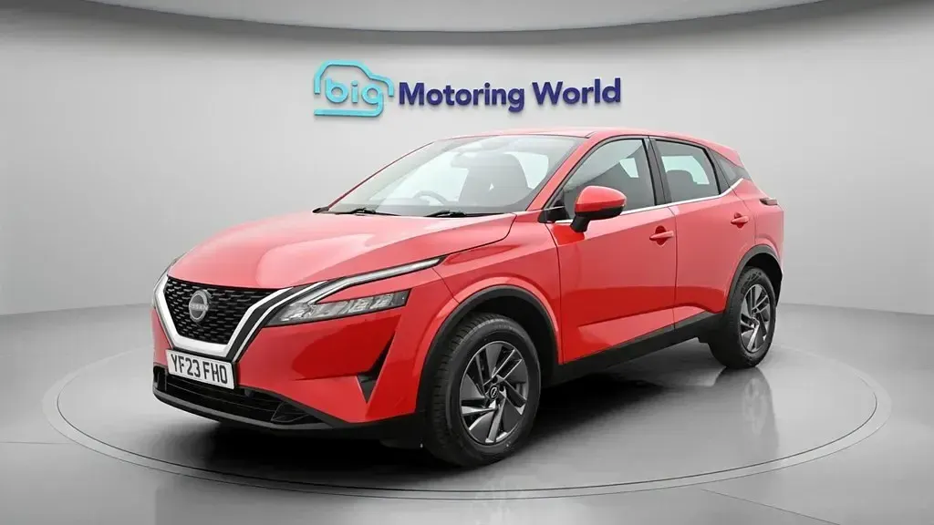 Used Nissan Qashqai Acenta Premium 140 HP (102 kW) 2023 Red SUV