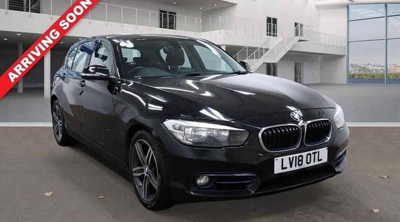 Black Used 2018 BMW 118 Sport Line Hatchback | £11,400 (Good price) - Image 1/4