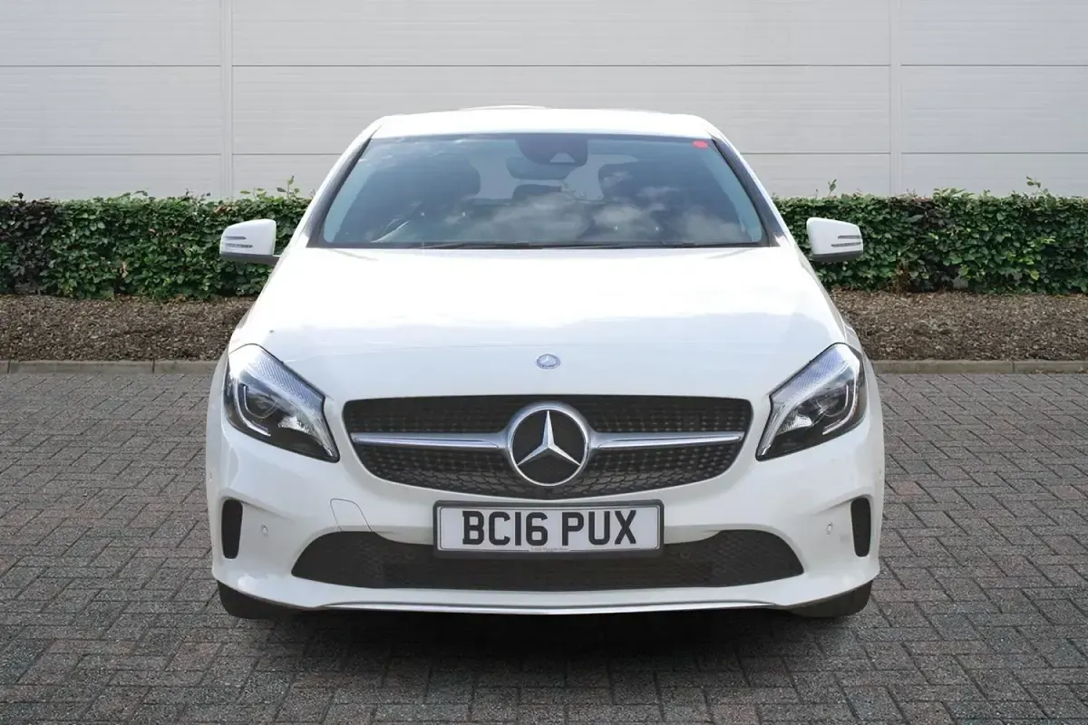 Begagnad Mercedes A200 Premium 156 HK (114 kW) 2016 Vit Halvkombi