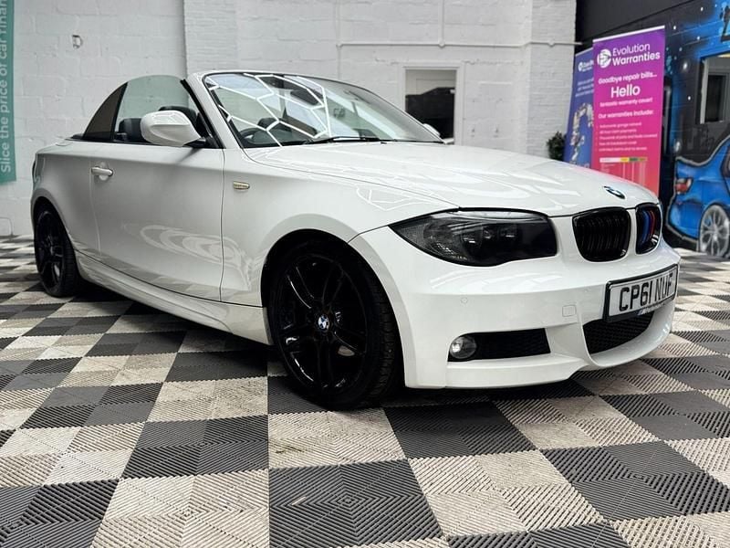 Used BMW 118 Cabriolet M Sport 2012 White Cabriolet