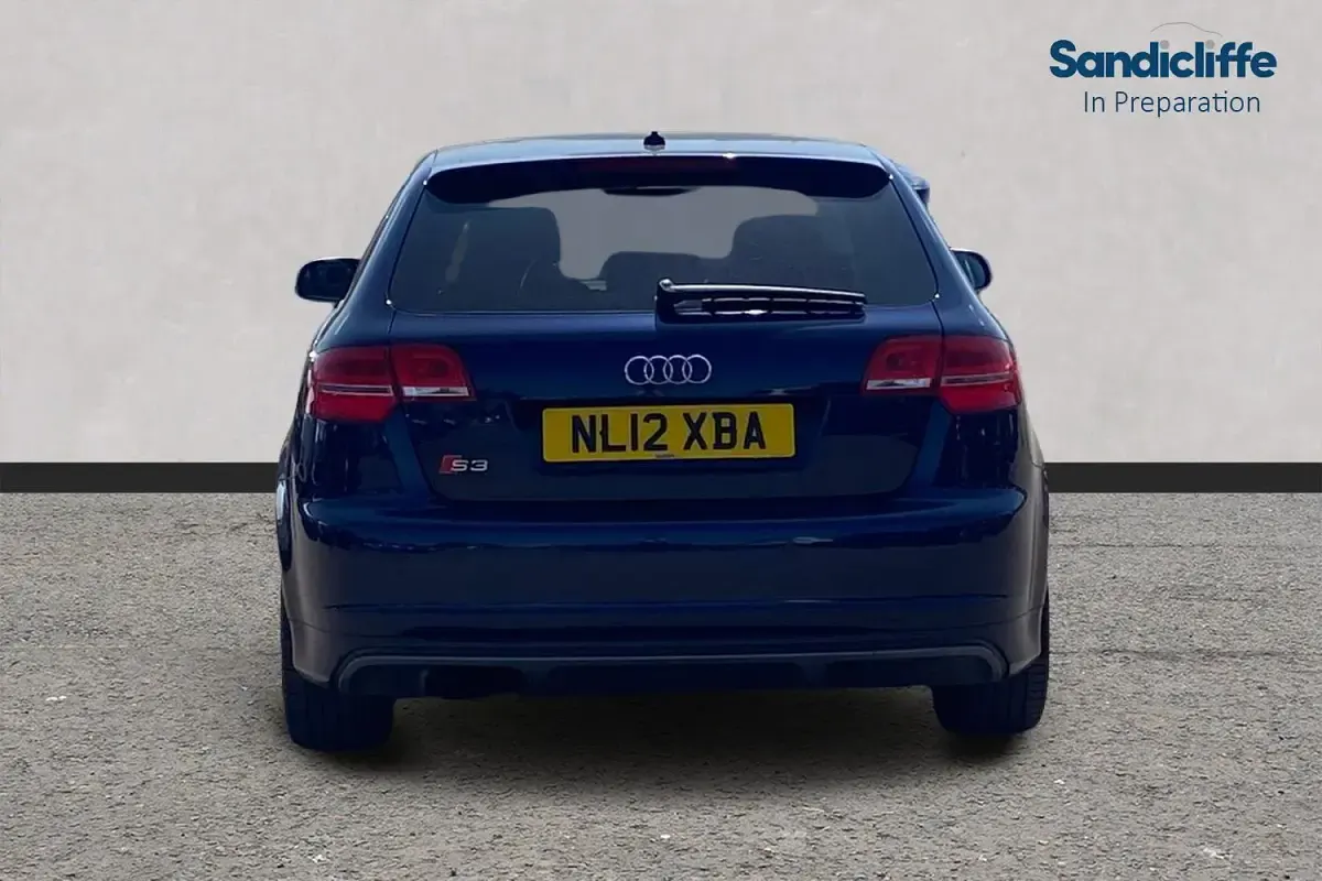 Used Audi A3 Black Edition 265 HP (194 kW) 2012 Blue Hatchback