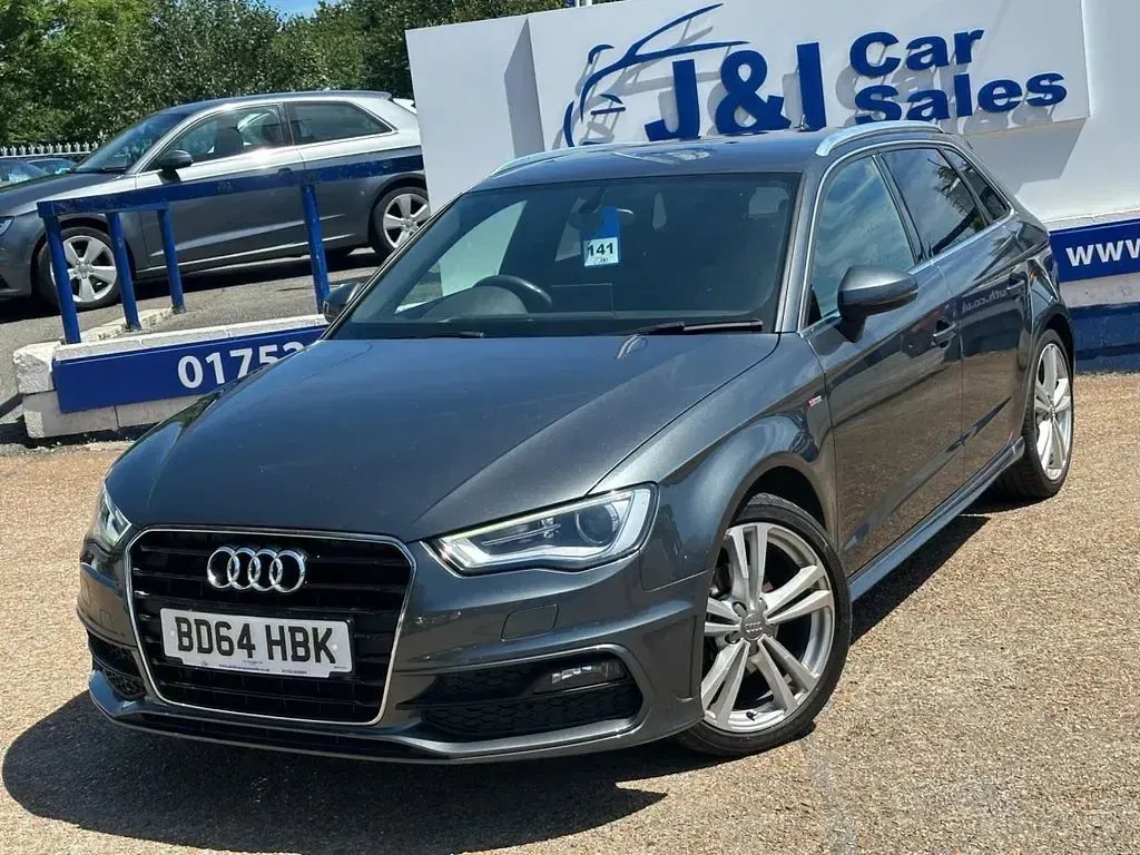 Used Audi A3 Sportback S-Line 150 HP (110 kW) 2014 Grey Hatchback