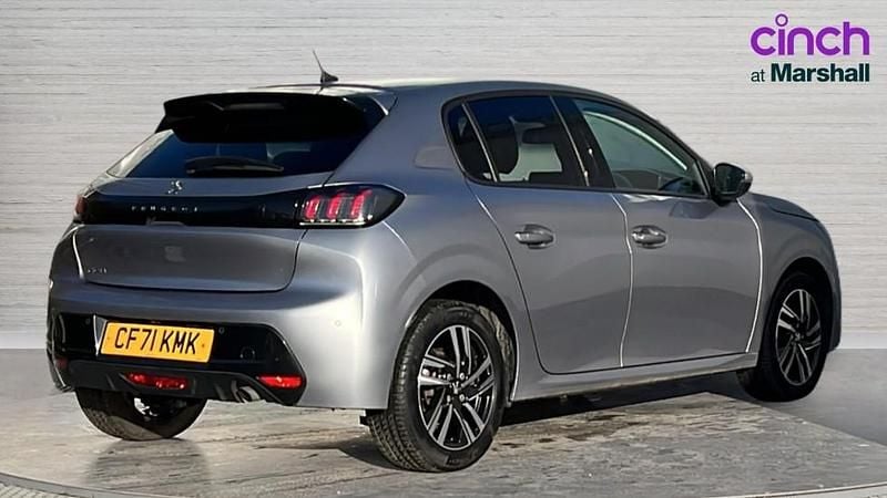 Used Peugeot 208 Allure Premium 100 HP (73 kW) 2021 Grey Hatchback