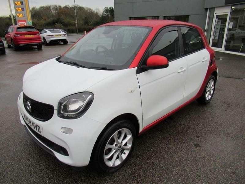 Red Used 2018 Smart ForFour Passion Hatchback | £5,595 (Fair price) - Image 1/4