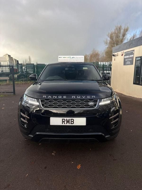 Black Used 2020 Land Rover Range Rover evoque R-Dynamic SUV | £18,195 (Fair price) - Image 1/4