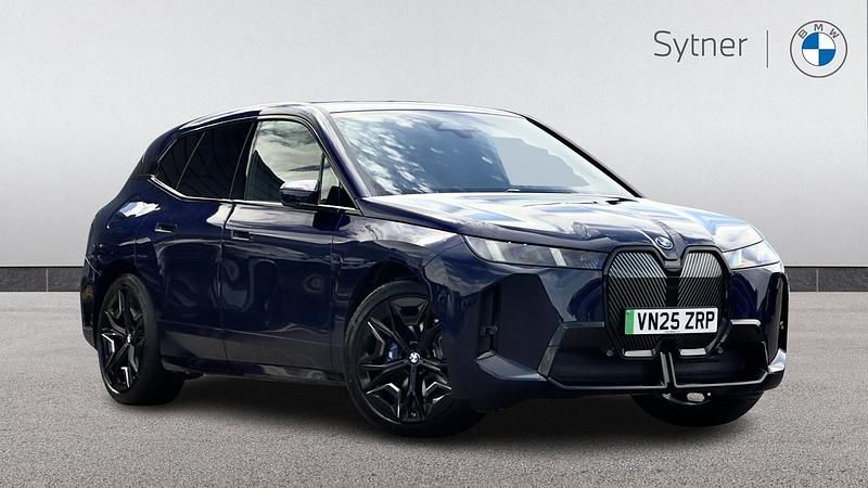 Blue Used 2025 BMW iX M Sport SUV | £57,500 - Image 1/4