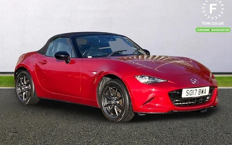 Used Mazda MX5 Inclusive 131 HP (96 kW) 2017 Red Cabriolet