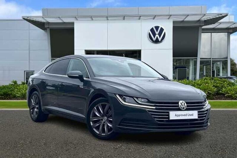 Grey Used 2021 VW Arteon SE Sedan | £19,891 (Fair price) - Image 1/4
