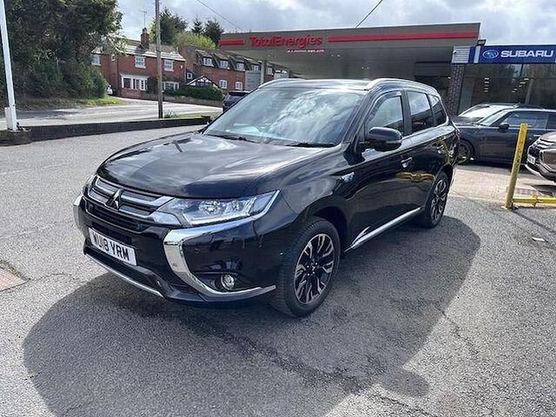 Used Mitsubishi Outlander P-HEV 2018 Black SUV