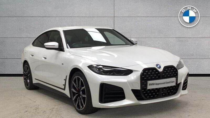 White Used 2021 BMW 420 Gran Coupé M Sport Coupe | £29,495 (A bit pricey) - Image 1/4