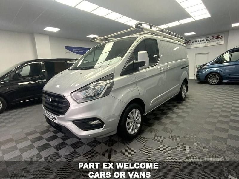 Begagnad Ford Transit Custom Limited 130 HK (95 kW) 2022 Silver