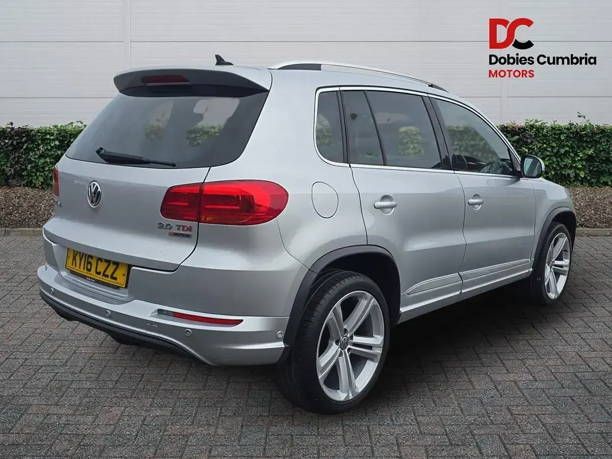 Used VW Tiguan R-line 184 HP (135 kW) 2016 Silver SUV