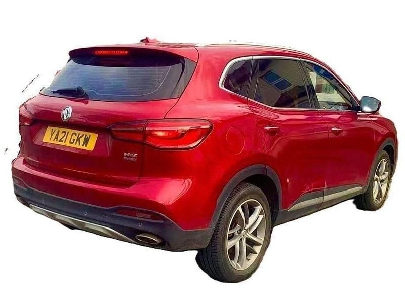 Used MG HS Excite 258 HP (189 kW) 2021 Red SUV