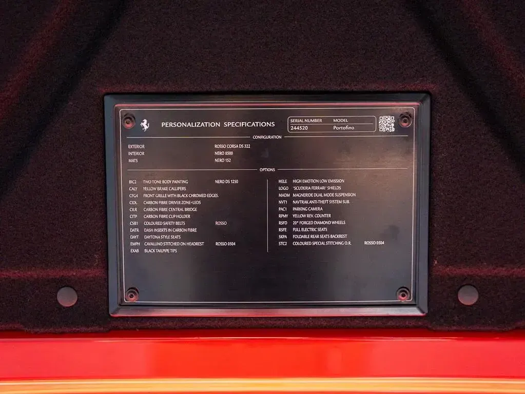 Used Ferrari Portofino 600 HP (441 kW) 2019 Red Cabriolet