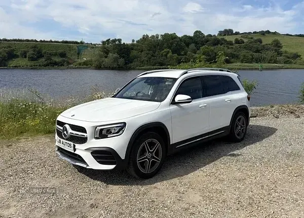 Used Mercedes GLB200 AMG line 147 HP (108 kW) 2021 White SUV