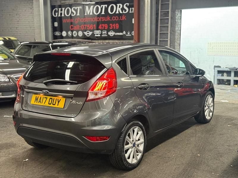 Used Ford Fiesta Titanium 2017 Grey Hatchback