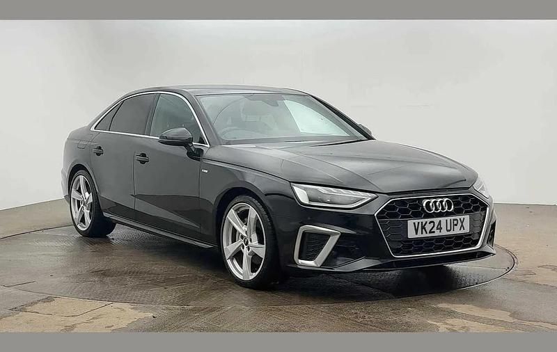 Black Used 2024 Audi A4 S-Line Sedan | £25,600 (Good price) - Image 1/4