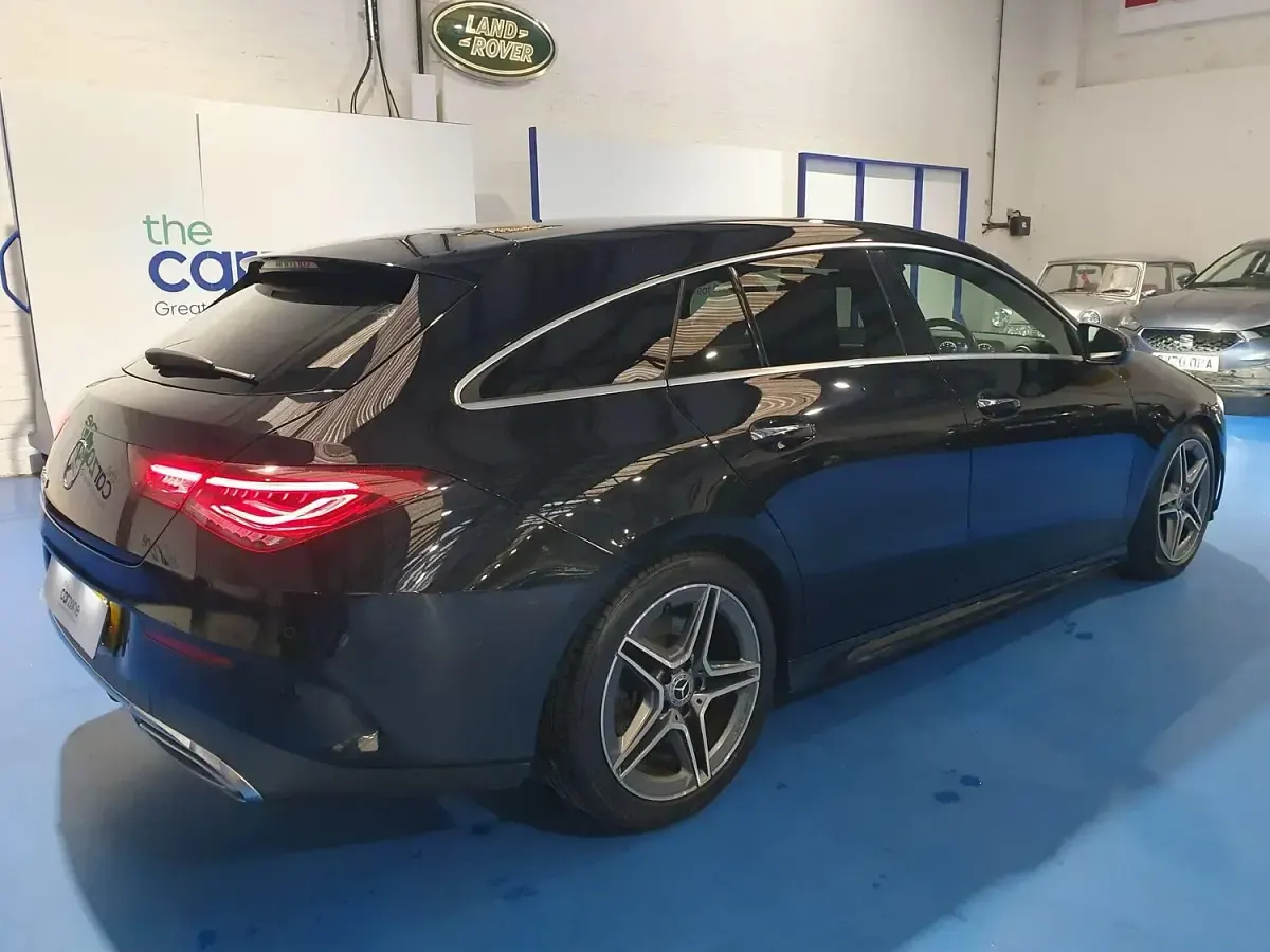 Used Mercedes CLA220 Shooting Brake AMG line 2019 Black Estate
