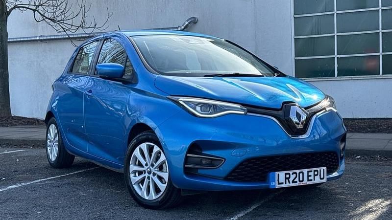 Used Renault Zoe Iconic 100 kW (136 HP) 2020 Blue  Hatchback