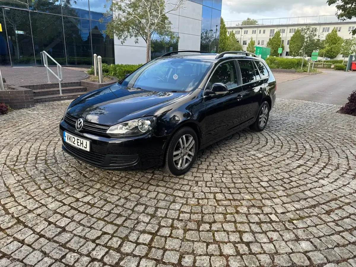Used VW Golf VII SE 150 HP (110 kW) 2012 Black Estate