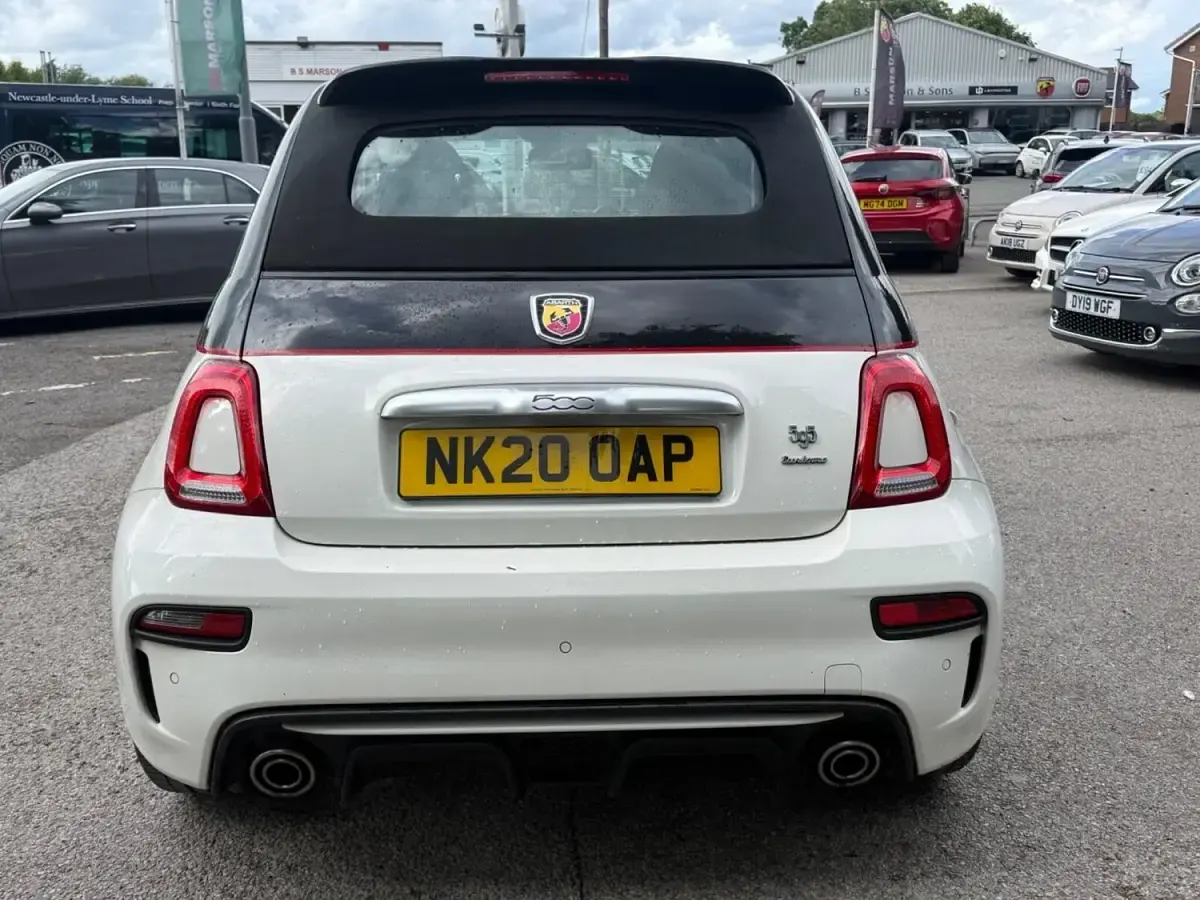 Used Abarth 500C Turismo 2020 Black Cabriolet