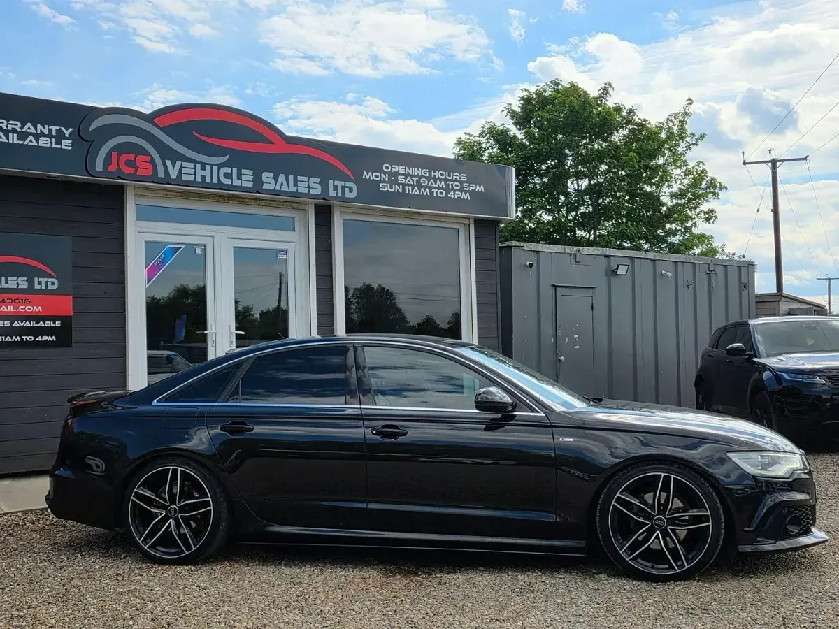 Used Audi A6 S-Line 177 HP (130 kW) 2012 Black Sedan