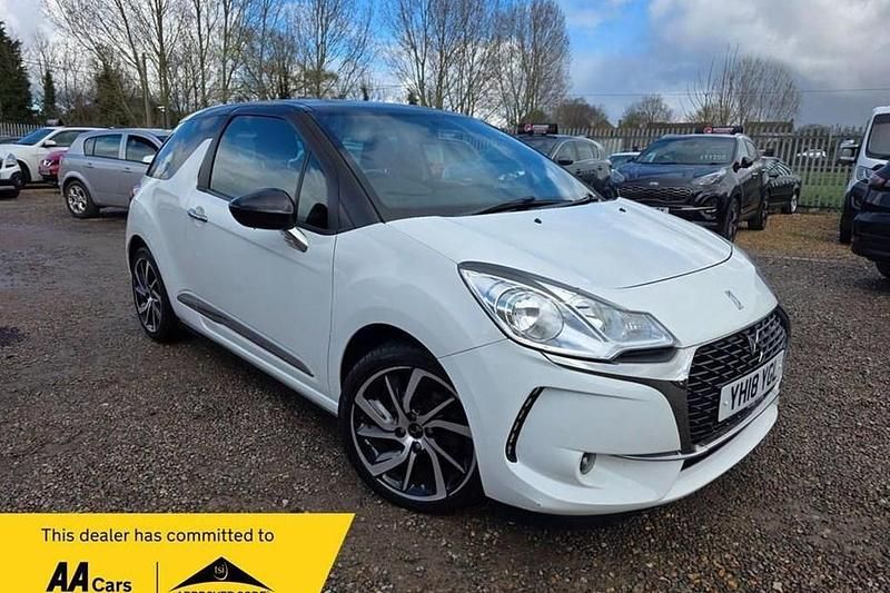 White Used 2018 DS Automobiles DS3 Connected Chic Hatchback | £4,500 (Fair price) - Image 1/1