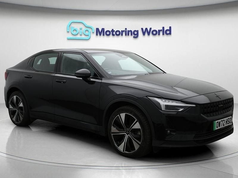 Black Used 2023 Polestar 2 Long Range Single Motor Hatchback | £18,769 (Good price) - Image 1/4