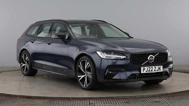 Blue Used 2022 Volvo V90 Plus Estate | £27,250 (Fair price) - Image 1/4