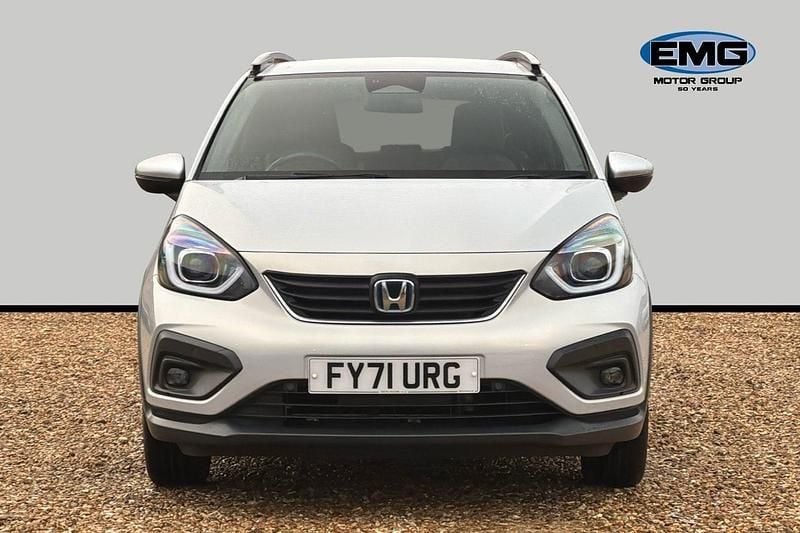 Used Honda Jazz Hybrid 109 HP (80 kW) 2021 White Hatchback