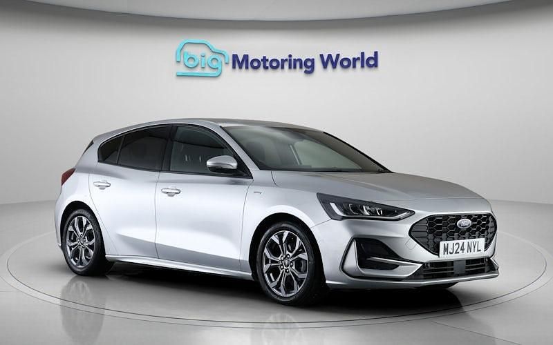 Used Ford Focus ST-Line 125 HP (91 kW) 2024 Silver Hatchback