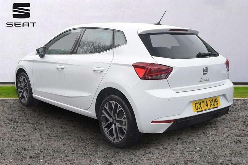 Used Seat Ibiza XCELLENCE 113 HP (83 kW) 2024 White Hatchback
