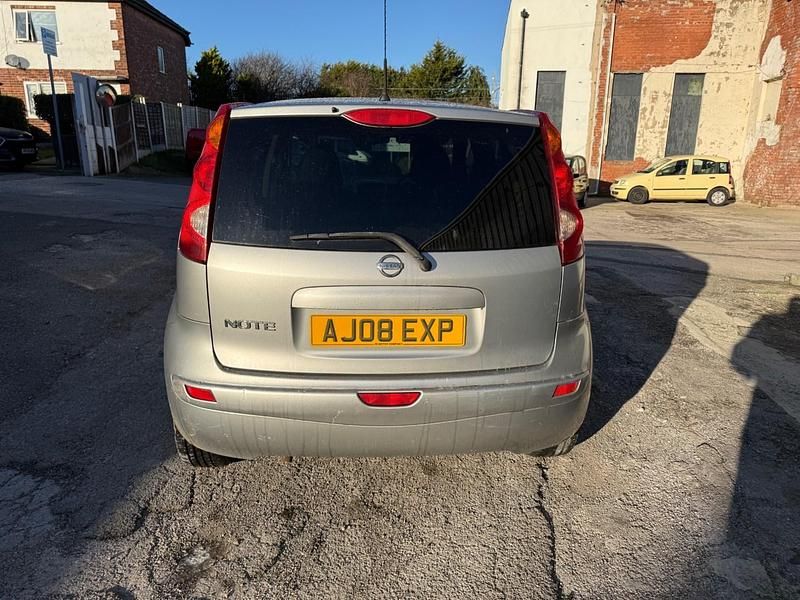Used Nissan Note Tekna 110 HP (80 kW) 2008 Silver MPV
