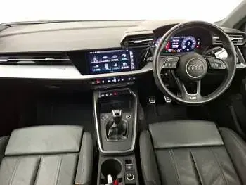 Usado Audi A3 S-Line 110 CV (80 kW) 2023 Negro Berlina