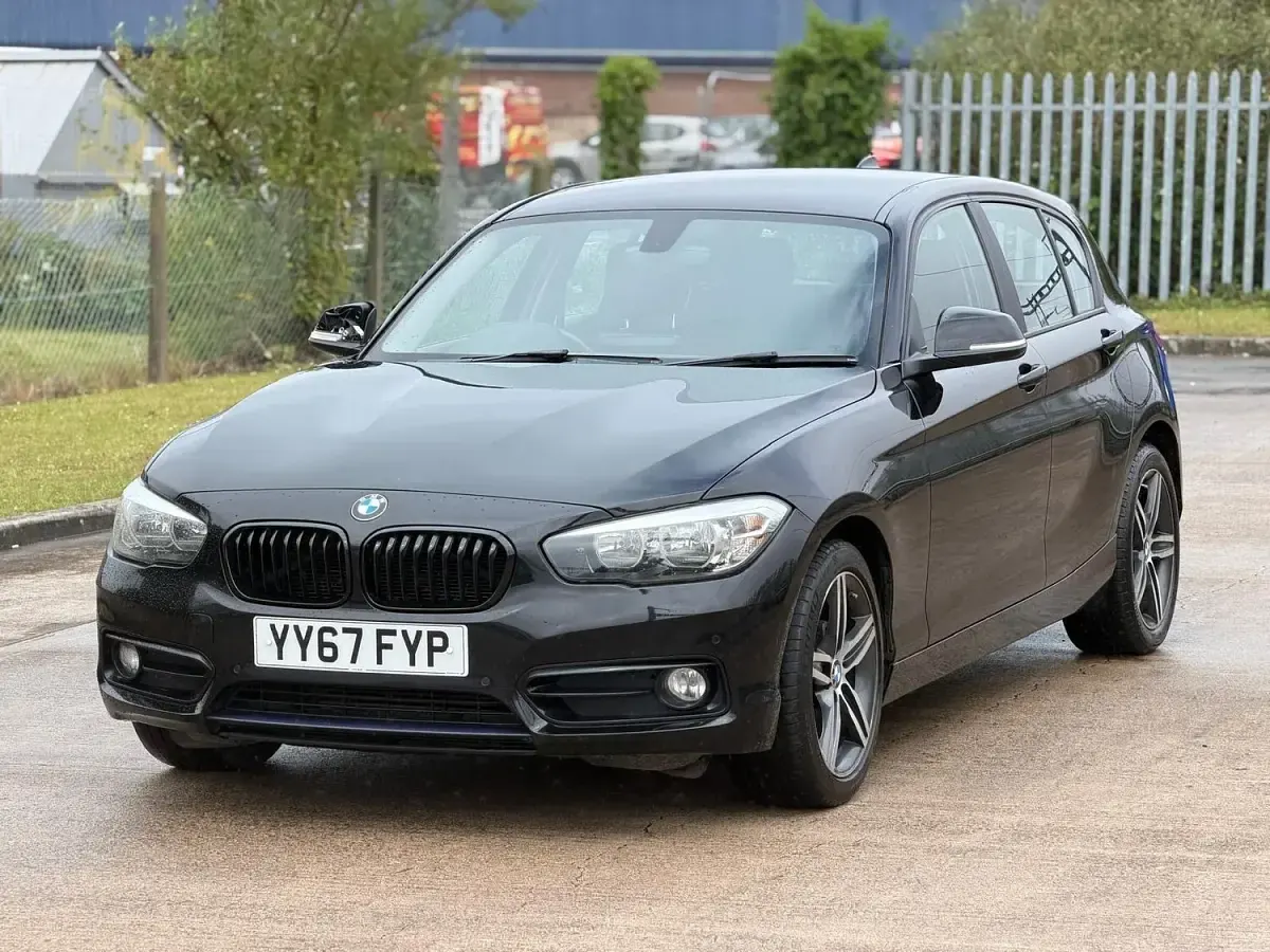 Used BMW 116 Sport Line 2017 Black Hatchback