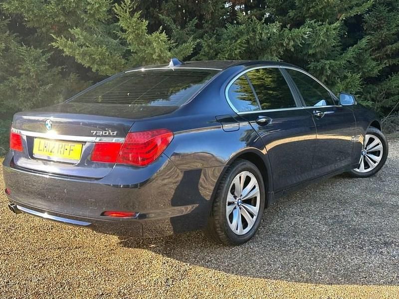 Used BMW 730 Comfort Edition 2012 Blue Sedan