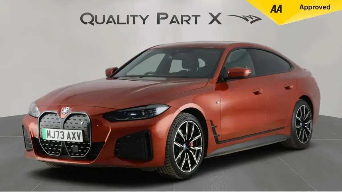 Used BMW i4 M Sport 250 kW (340 HP) 2023 Orange Sedan